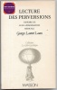 Lecture des perversions - Histoire de leur appropriation médicale. Georges Lanteri Laura