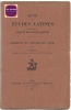 Revue des études latines - Remarques sur l'étymologie latine. Alfred Ernout