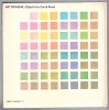 Le pochoir en quadrichromie - 400 teintes avec 4 couleurs de base. Gérard Bouté