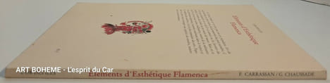 Eléments d'esthétique flamenca. François Carrassan et Gérard Chaussade