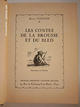 Les contes de la brousse et du bled. Henry Clérisse