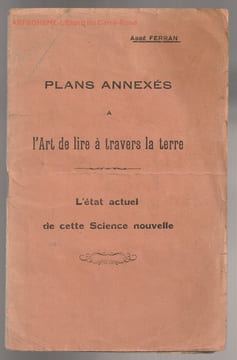 Plans annexés à l'Art de lire à travers la terre - L'état actuel de cette Sicence nouvelle. Abbé Ferran