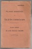 Plans annex&eacute;s &agrave; l'Art de lire &agrave; travers la terre - L'&eacute;tat actuel de cette Sicence nouvelle. Abb&eacute; Ferran