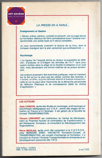 L'analyse transactionnelle - Outil de communication et d'évolution