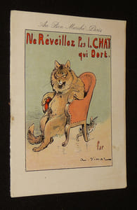 Au Bon Marché, Paris : Ne réveillez pas le chat qui dort