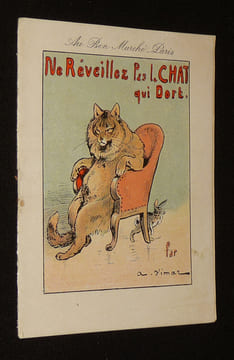 Au Bon Marché, Paris : Ne réveillez pas le chat qui dort. Vimar A.