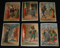 Lot de 6 chromos XIXe : Cendrillon. Collectif