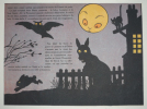 Illustration de Benjamin Rabier : Animaux nocturnes (Rouquinot le lutin des bois). Rabier Benjamin