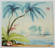 Illustration de Jean-Adrien Mercier : Iles tropical (Le Rêve de Jean-François). Mercier Jean-Adrien