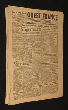Ouest France 1944 - 1945 22 numéros. undefined