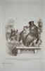 "Gravure d'après J.-J. Grandville tirée de ""Scènes de la vie privée et publique des animaux"" (1853) : Souvenirs d'une vieille corneille". Grandville ...