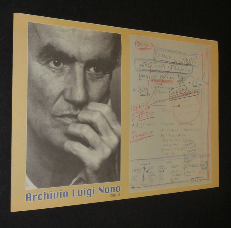 Collectif Archivio Luigi Nono Livre Rare Book