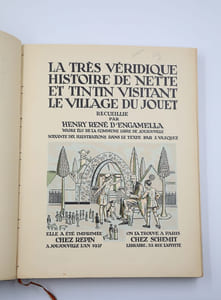 La très véridique histoire de Nette et Tintin visitant le village du jouet
