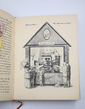 La très véridique histoire de Nette et Tintin visitant le village du jouet. Allemagne Henry-René d'