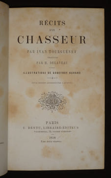 Récits d'un chasseur. Tourguénef Ivan,Tourgueniev Ivan