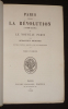 Paris pendant la Révolution (1789-1798) ou le Nouveau Paris (2 volumes). Mercier Sébastien