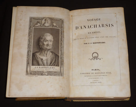 Voyage d'Anacharsis en Grèce, vers le milieu du quatrième siècle avant l'ère vulgaire. Barthélemy Jean-Jacques