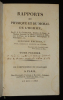 Rapports du physique et de l'homme (2 volumes). Cabanis Pierre Jean Georges