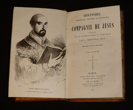 Histoire religieuse, politique et littéraire de la Compagnie de Jésus. Crétineau-Joly Jacques