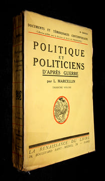 Politique et politiciens d'après-guerre. Marcellin L.
