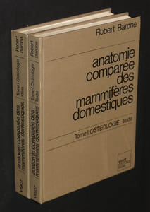 Anatomie comparée des mammifères domestiques : Ostéologie (2 volumes)