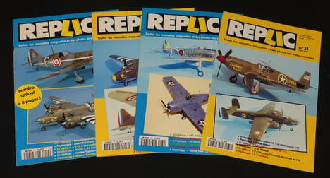 Lot de 10 numéros de Replic (année 1994). Collectif