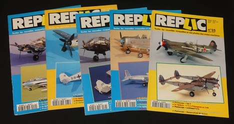 Lot de 10 numéros de Replic (année 1994). Collectif