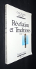 Révélation et traditions (tome 3). Collectif