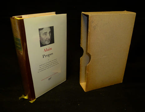 Propos I (Alain). Alain