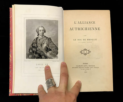 L'alliance autrichienne. Duc de Broglie