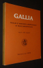 Gallia. Fouilles et monuments archéologiques en France métropolitaine (Tome 41 - 1983 - Fascicule 2). Collectif