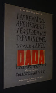 Binoche et Giquello - Dada et surréalisme, avant-gardes du XXe siècle (Paris Hôtel Drouot, 14-15 mai décembre 2014)