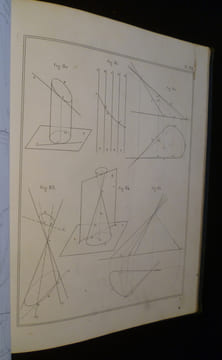 Traité de géométrie descriptive (3 tomes). La Gournerie Jules de