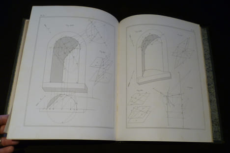 Traité de géométrie descriptive (3 tomes). La Gournerie Jules de
