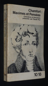 Maximes et pensées, caractères et anecdotes