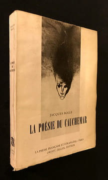 La poésie du cauchemar. Bolle Jacques