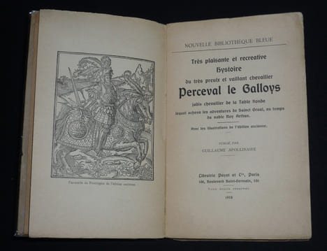Très plaisante et recreative hystoire du très preulx et vaillant chevallier Perceval le Galloys, jadis chevalier de la Table Ronde, lequel acheva les ...