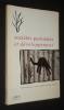 Sociétés pastorales et développement (Cahiers des sciences humaines, vol. 26, n°1-2, 1990). Collectif