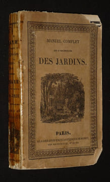 Manuels-Roret : Nouveau manuel complet de l'Architecte des jardins ou l'Art de les composer et de les décorer. Boitard M.