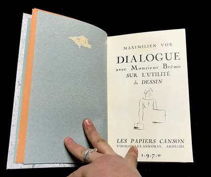 Six fascicules en un ouvrage sur le dessin : Dialogue avec Monsieur Brême sur l'utilité du dessin / Guide pratique pour les différents genres de ...