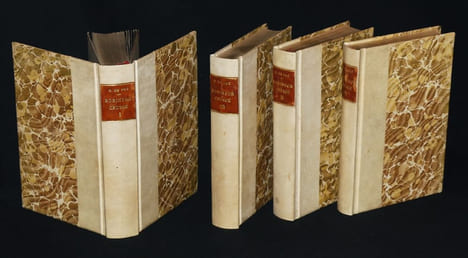 Vie et aventures de Robinson Crusoé (4 volumes). De Foë Daniel, Defoe Daniel
