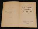 La Mort conduit l'attelage. Yourcenar Marguerite