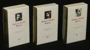 Oeuvres d'Alphonse Daudet, Tomes 1 à 3 (Bibliothèque de la Pléiade). Daudet Alphonse