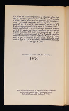 Le guetteur mélancolique. Apollinaire Guillaume