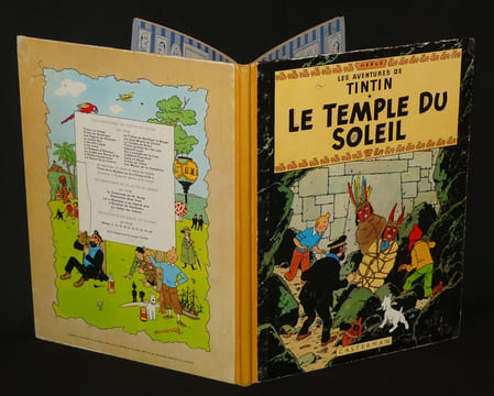 Les Aventures de Tintin : Le Temple du soleil. Hergé
