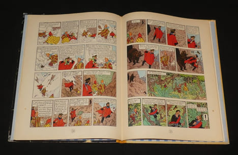Les Aventures de Tintin : Le Temple du soleil. Hergé