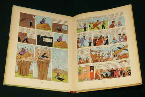 Les Aventures de Tintin : Tintin en Amérique (1958). Hergé
