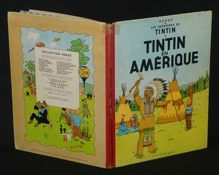 Les Aventures de Tintin : Tintin en Amérique (1958). Hergé