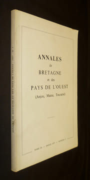Annales de Bretagne et des Pays de l'Ouest (Anjou, Maine, Touraine), tome 84, année 1977, numéro 3. Collectif