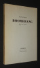 Boomerang : récit d'une enfance (Témoins, XIe année, n°34-35, automne-hiver 1963). Samson Jean Paul